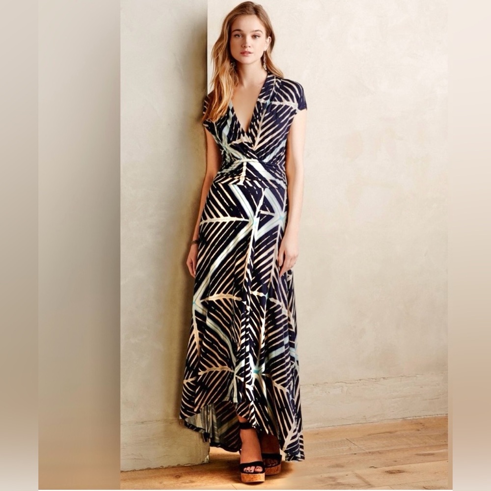Anthropologie Maeve Desert Star Maxi Dress Size M